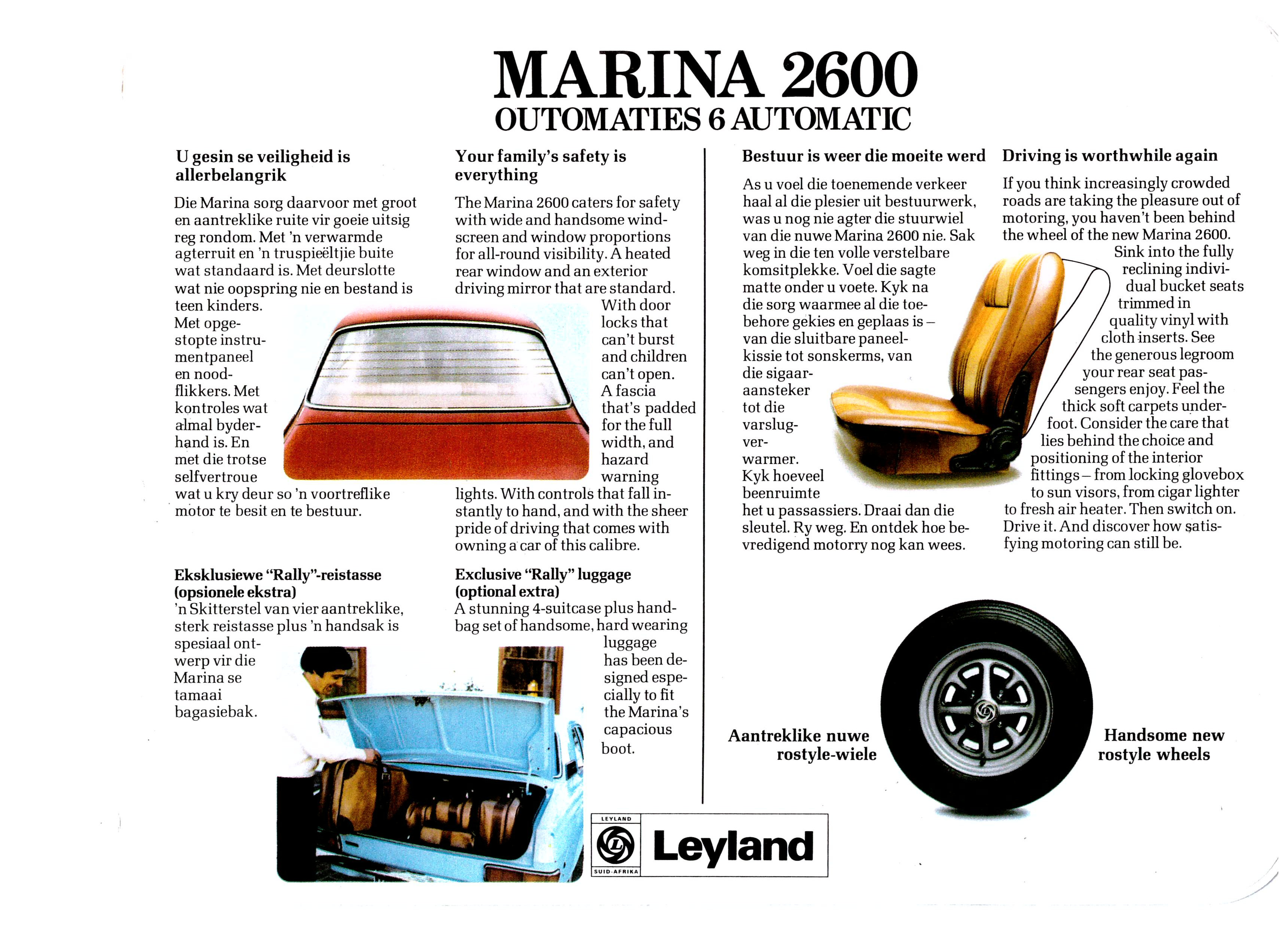 Leyland Austin Marina Brochure